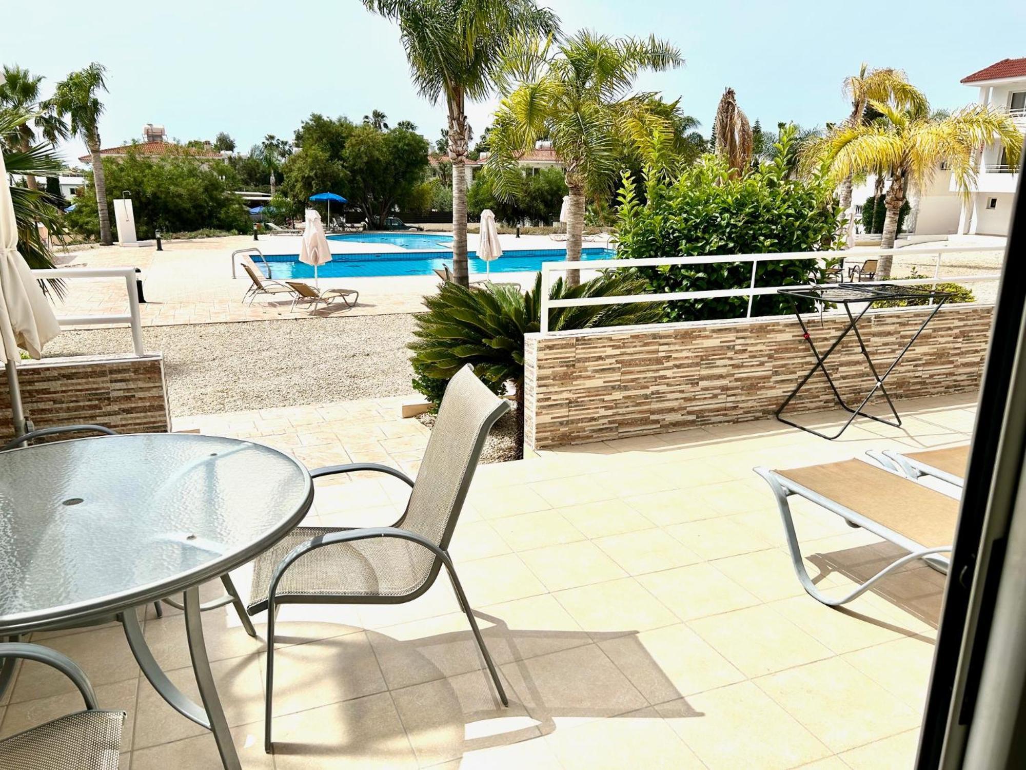 Nissi 3 C4 Pool View Lägenhet Ayia Napa